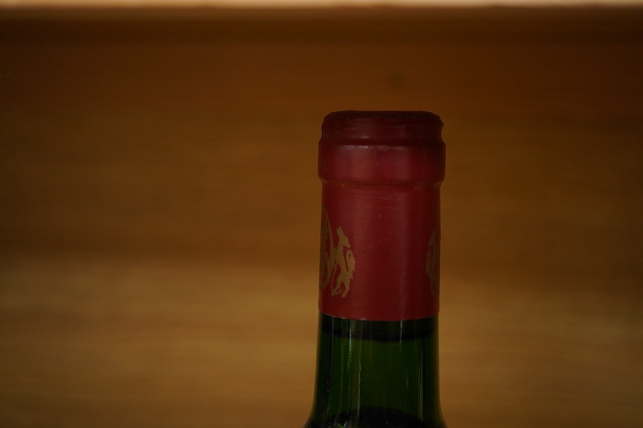 Three bottles of French wines to include Chateau Ripeau, 1998 and Chateau Canyon, 1990 together with a magnum of Le XV du President, 2007